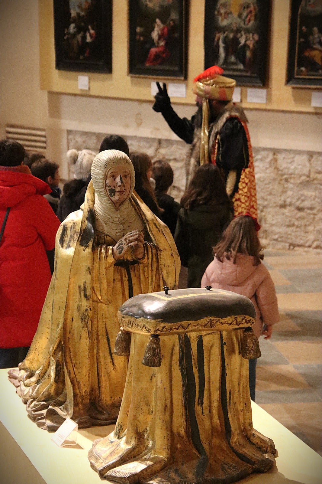 El paje de Baltasar al que le gustan las obras de arte de Rioseco